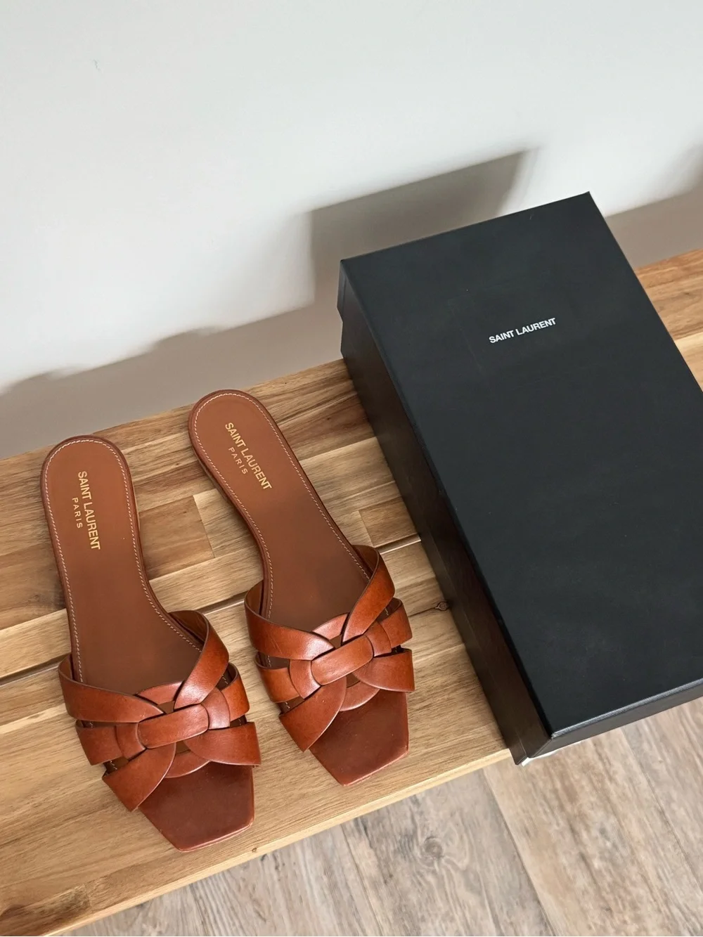 Saint Laurent Tribute Mules